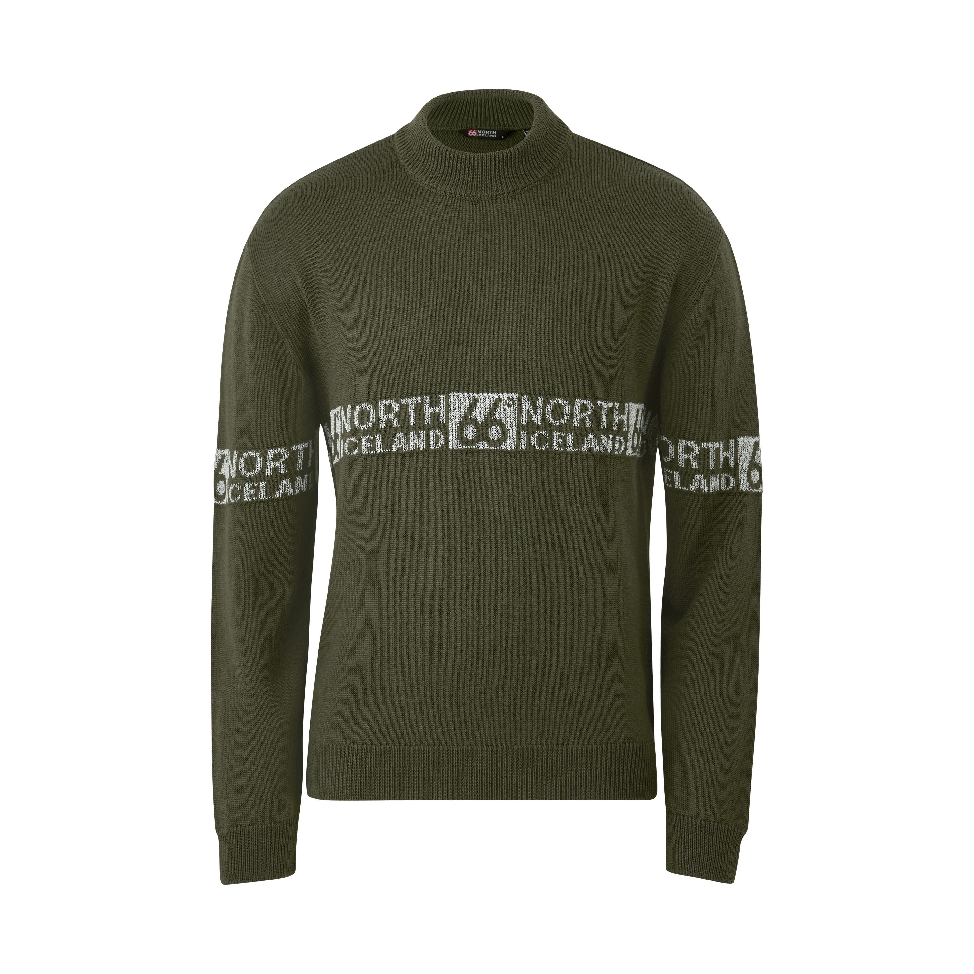 Dyngja Crew neck knit sweater (Unisex) - 1
