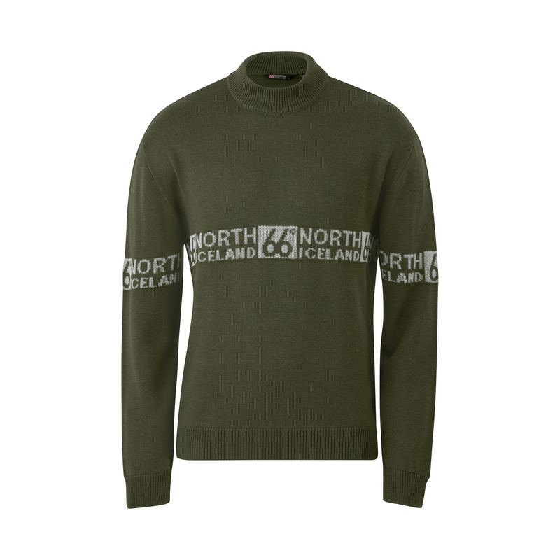 Dyngja Crew neck knit sweater (Unisex) 1