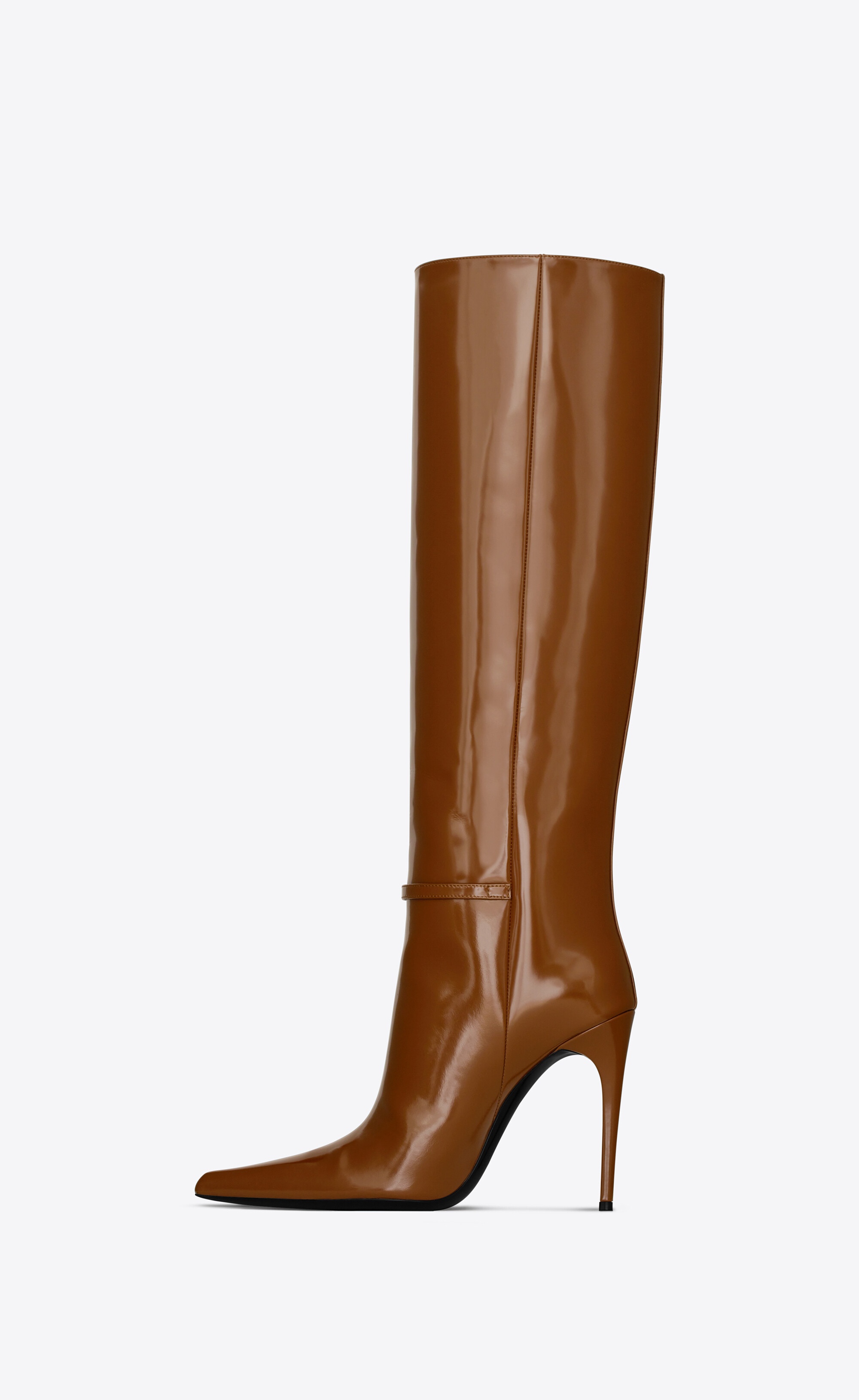 vendome boots in glazed leather - 4