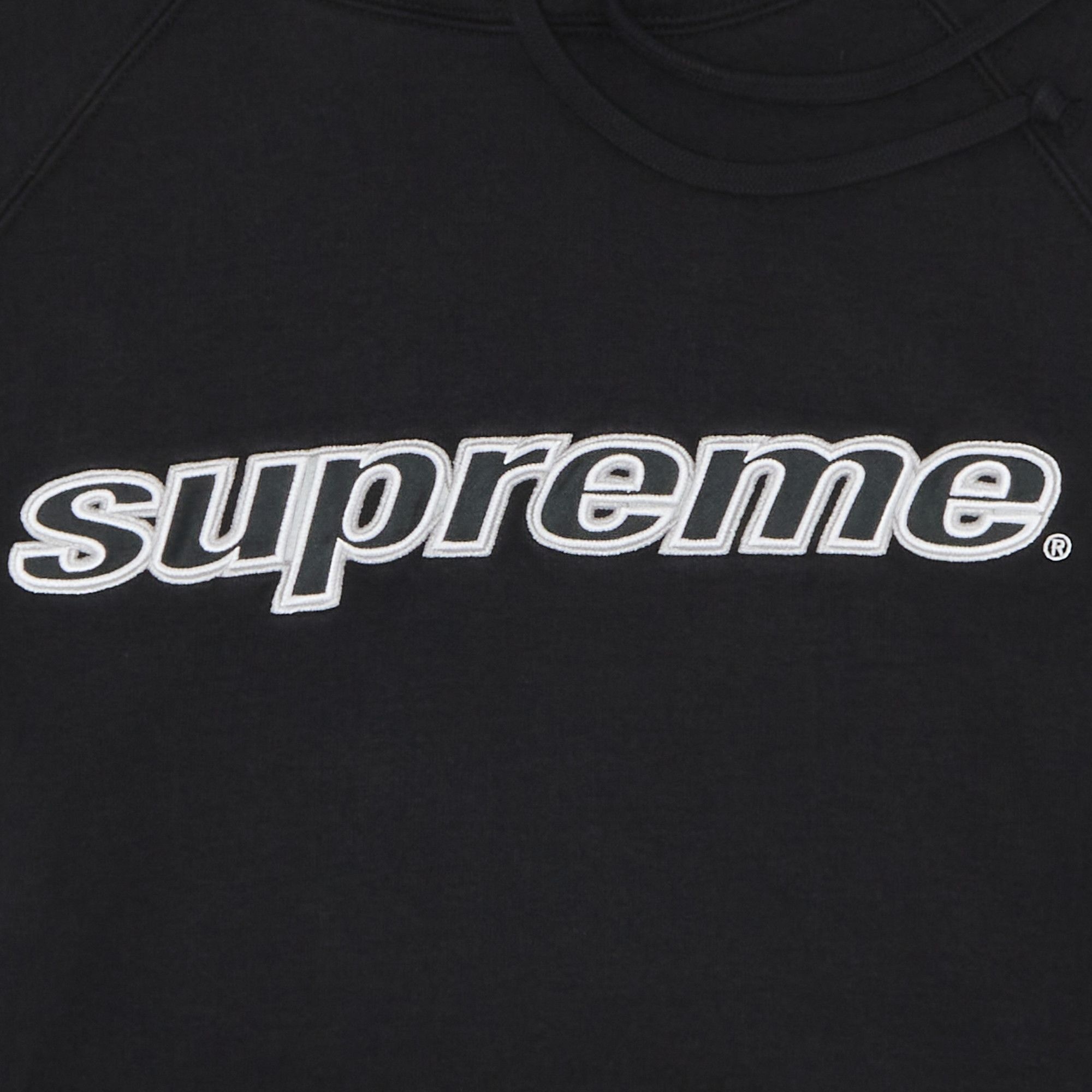 Supreme Supreme Division Hooded Sweatshirt 'Black' | REVERSIBLE