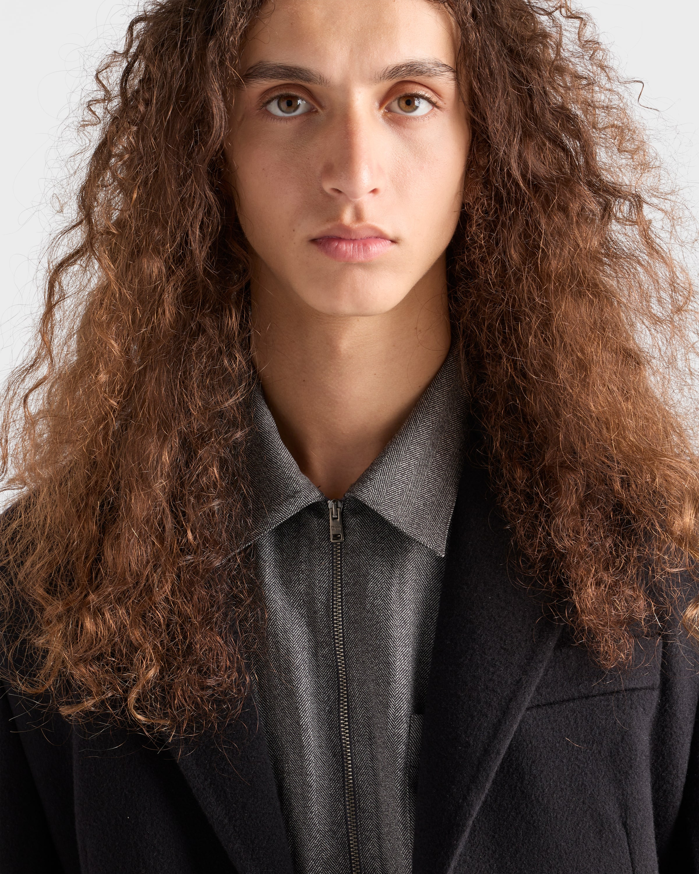 Single-breasted cashmere jacket - 3