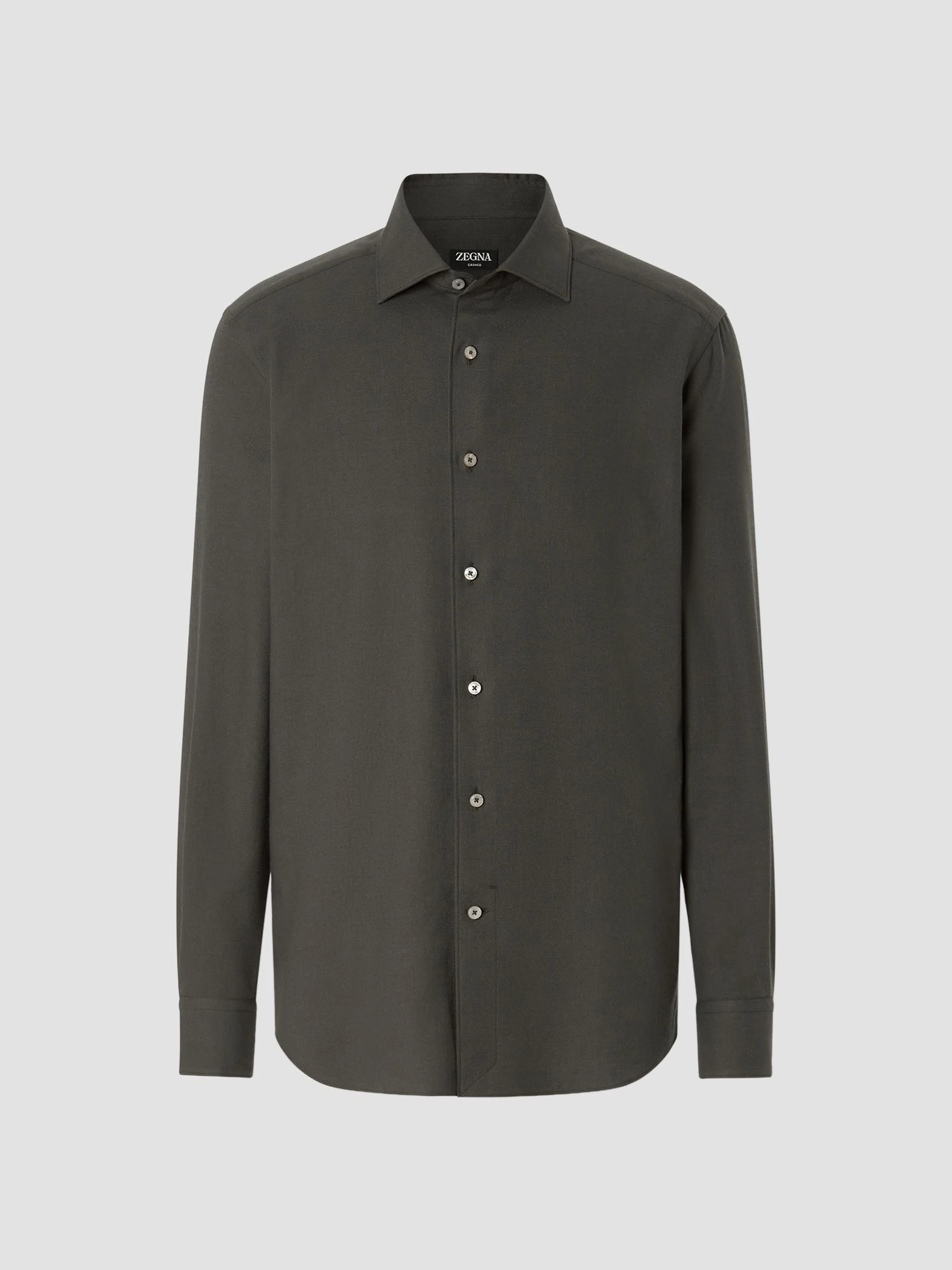 Men's Cashco Shirt - Dark Olive Green - 1
