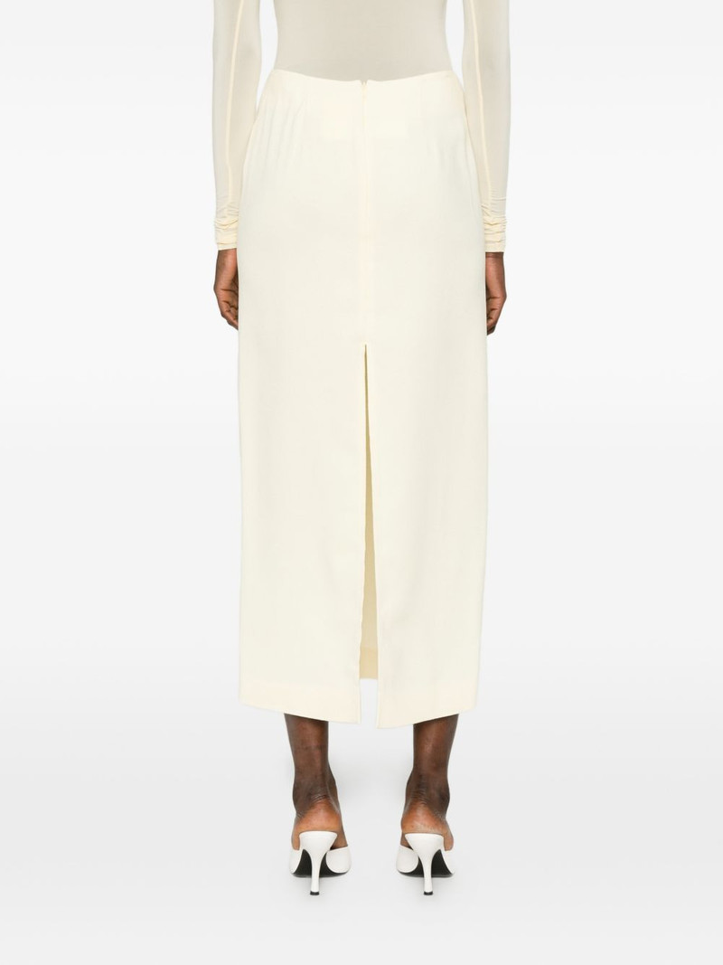 high-waisted pencil midi skirt 4