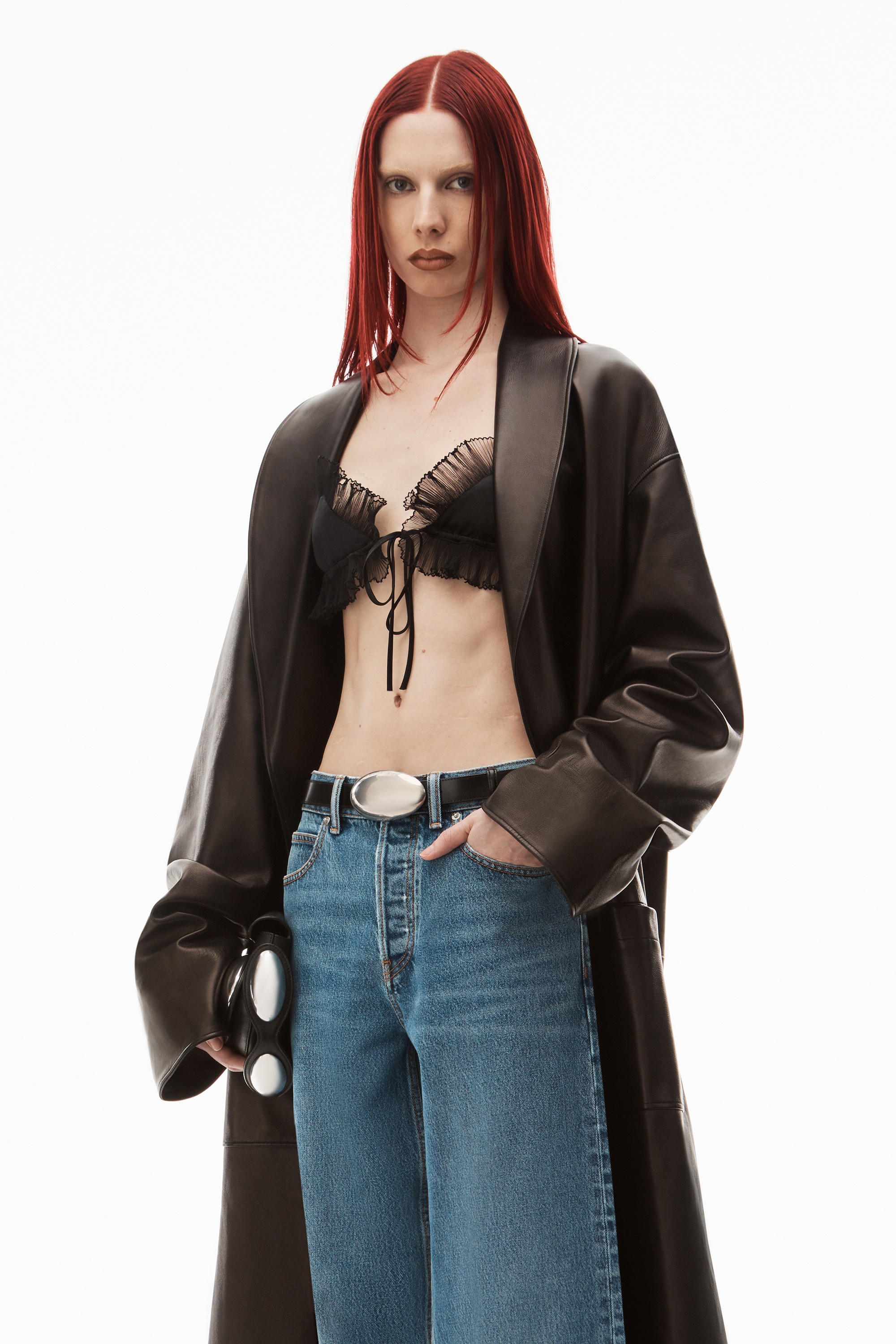 WAVE CUFF WIDE JEAN IN DENIM - 6