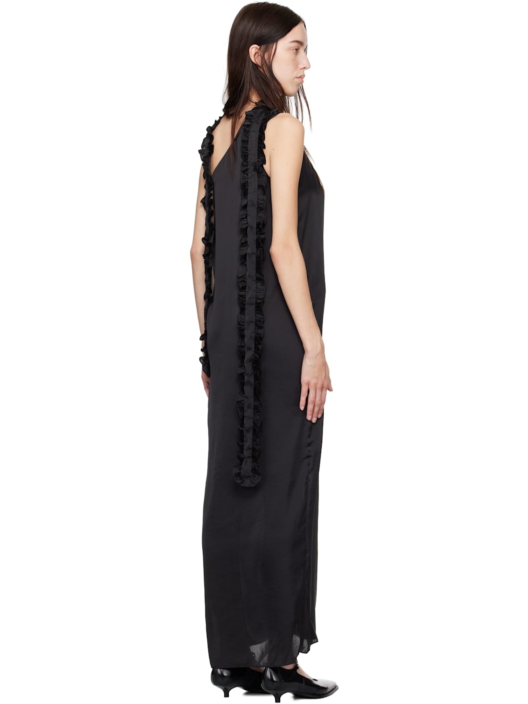 SSENSE Exclusive Black Aretha Maxi Dress - 3