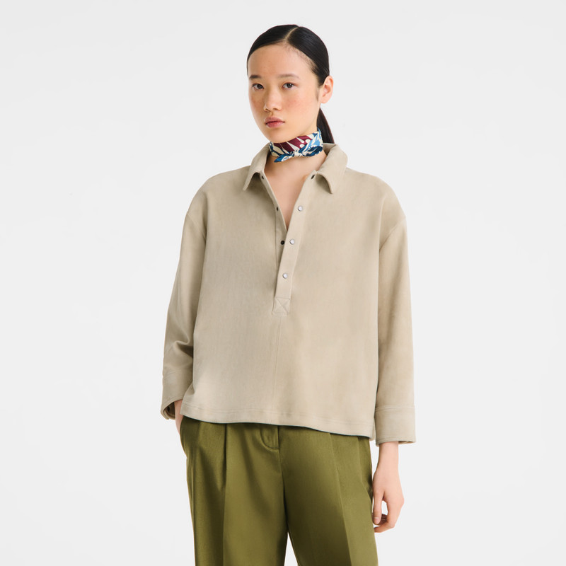 Longchamp Catch The Parisian Wave Silk scarf 50 Burgundy - Silk outlook