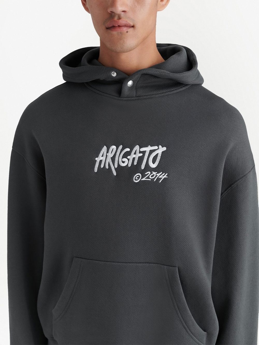 Arigato Tag organic cotton hoodie - 4