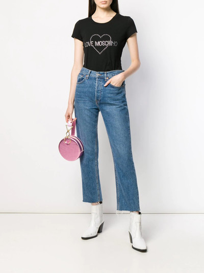 Moschino embellished logo T-shirt outlook