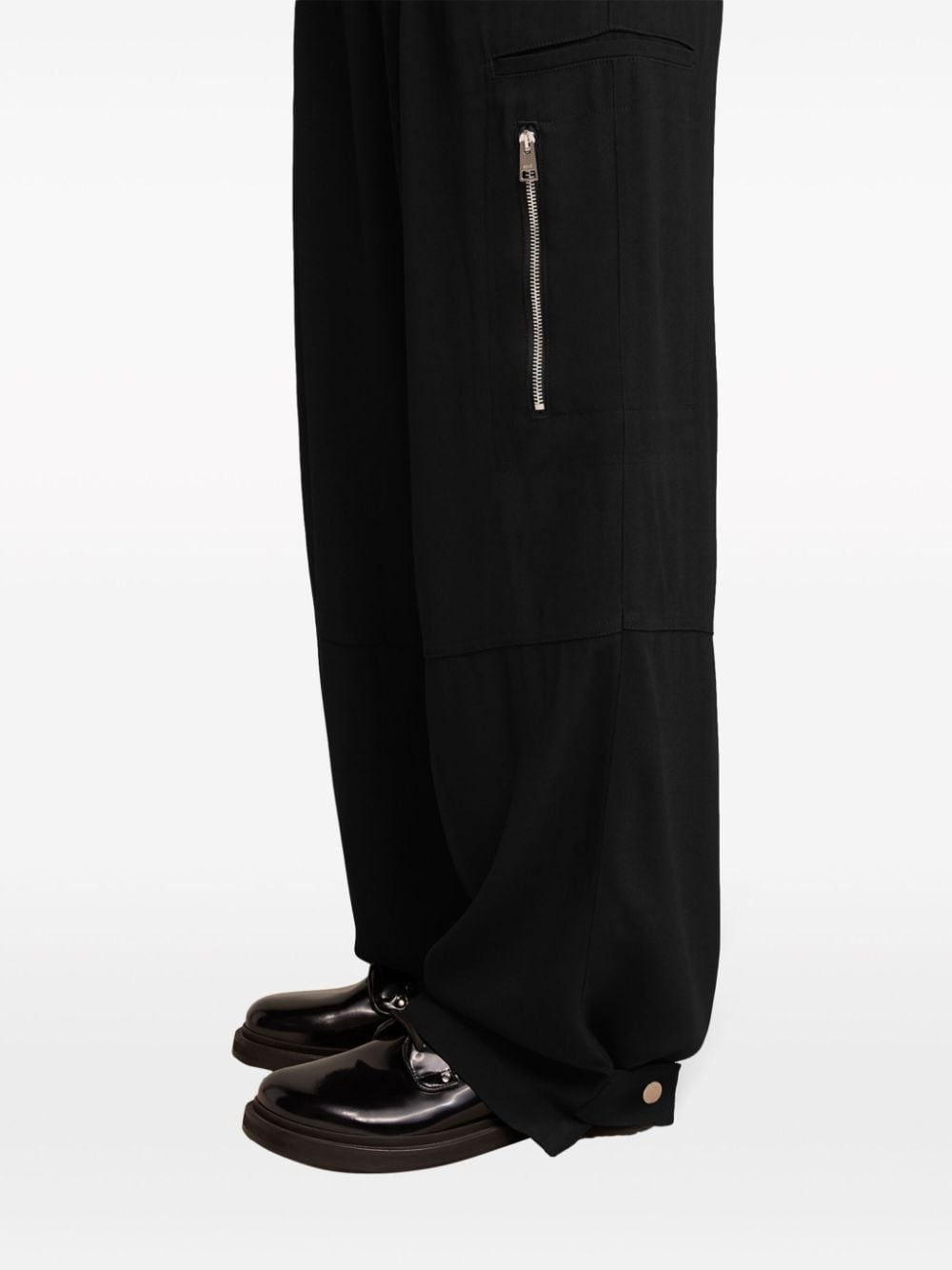 tailored wide-leg trousers - 6