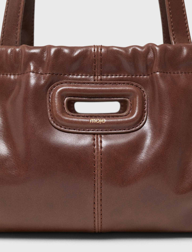 maje Vintage leather Milpli Gazette outlook