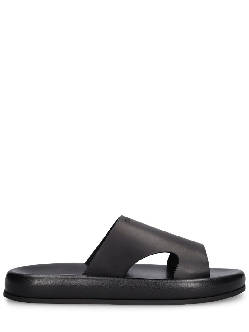 サンダル・ミュール Ferragamo Leather Sandals With Logo Salvatore Ferragamo Leather Sandals With Logo | ShopSimon