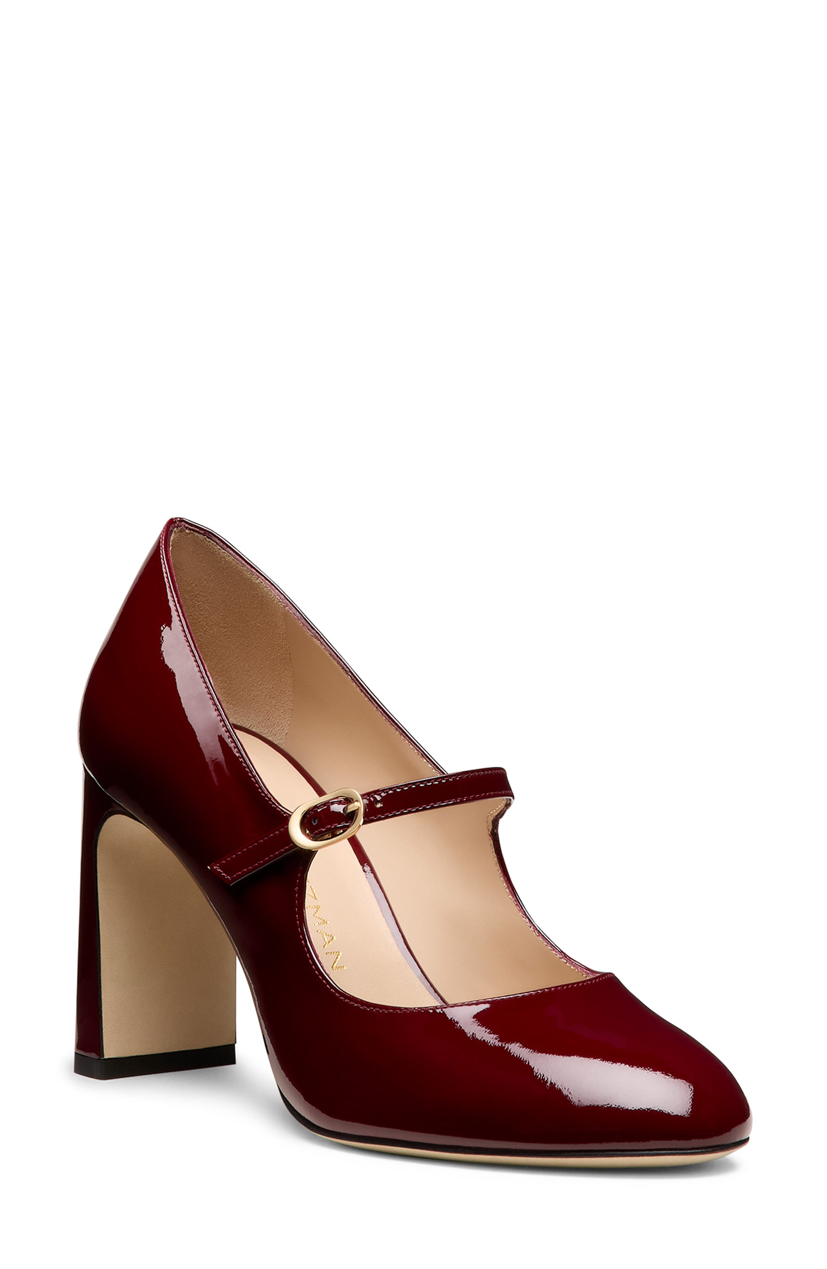 Stuart Weitzman Babette Mary Jane 85 Pump in Rosewood at Nordstrom - 1