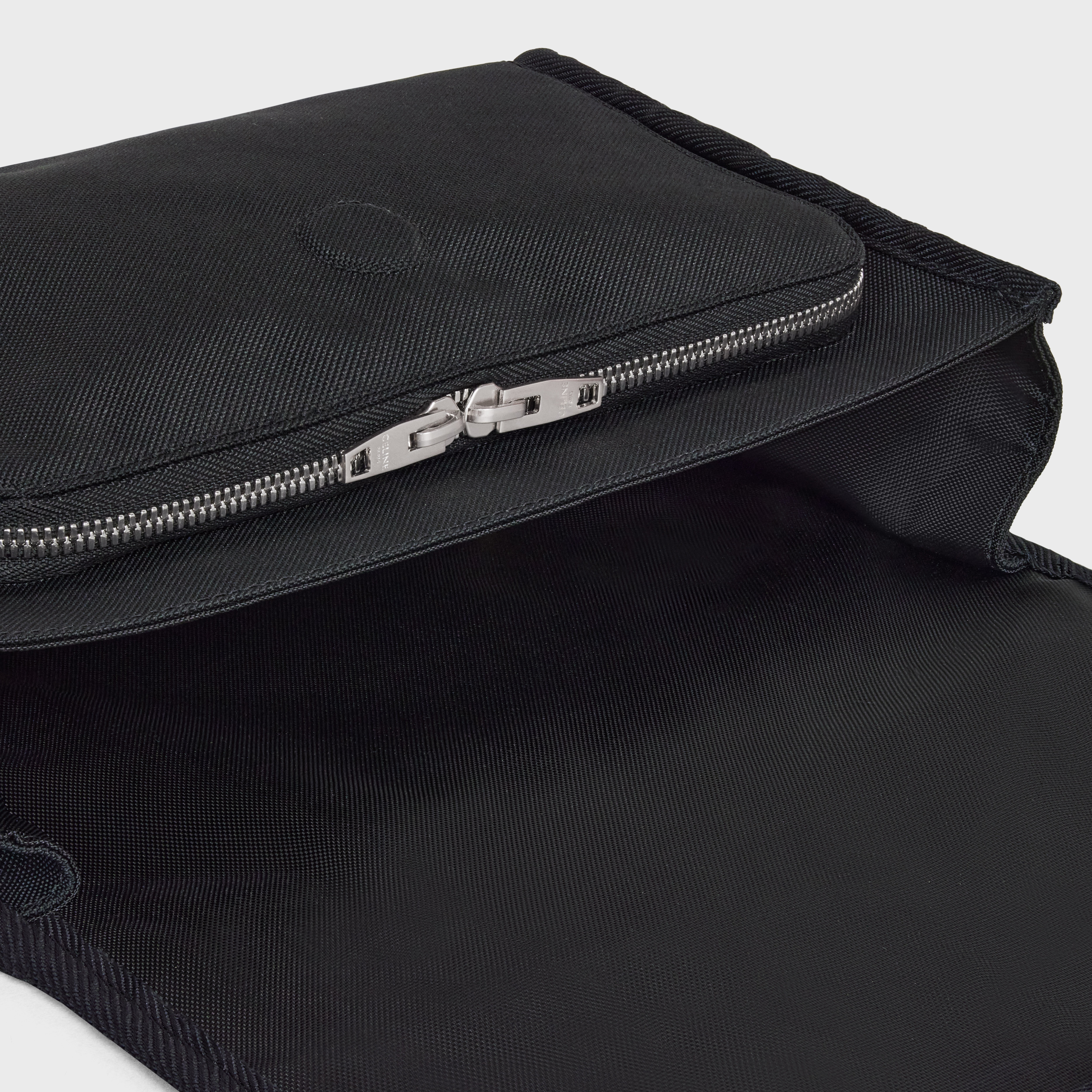 small messenger trekking in nylon with celine print - 4