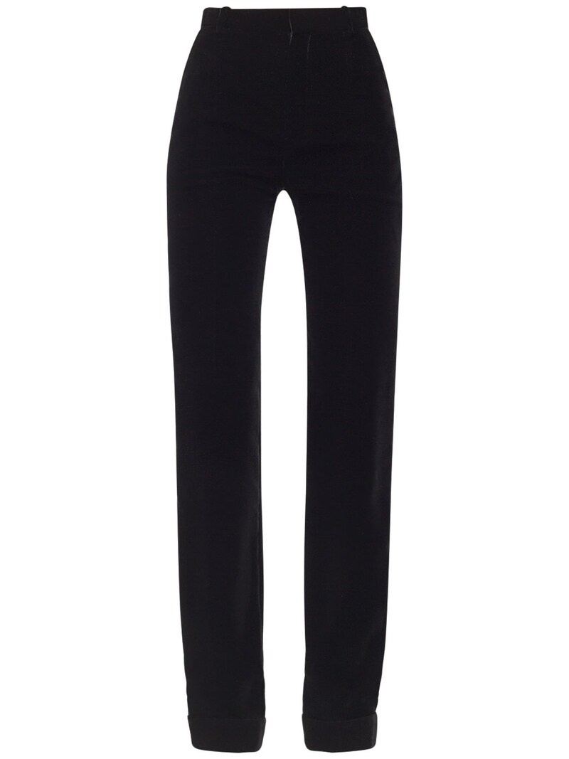 TAILLEUR VELVET PANTS - 1