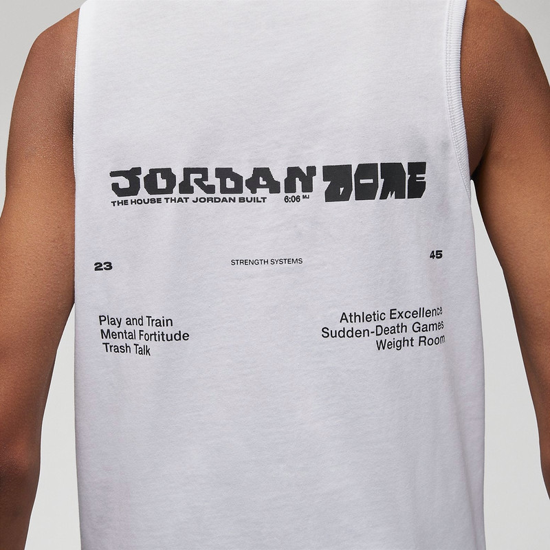 Jordan Air Jordan Jumpman Tank Top 'White' DX9606-100 outlook