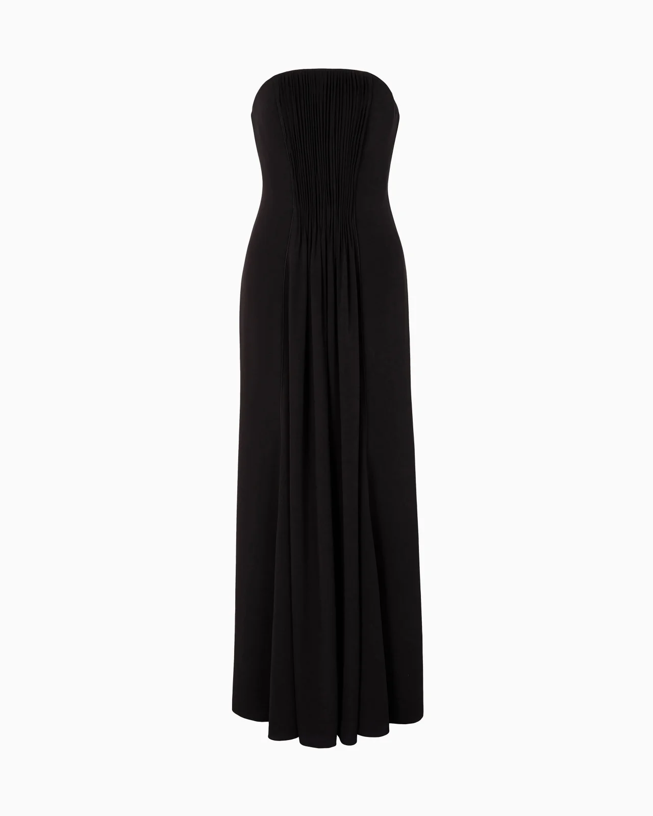 ASV triple silk-georgette bustier dress - 1