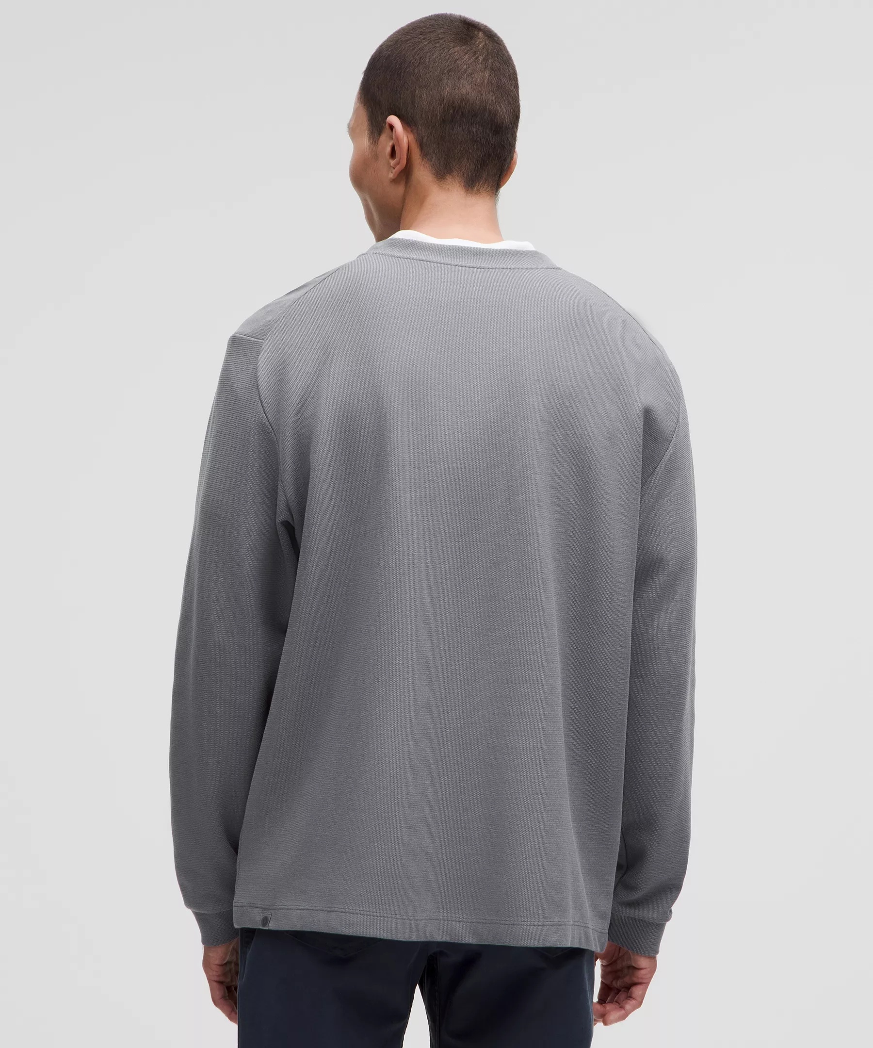 Heavyweight Cotton Textured Henley - 3