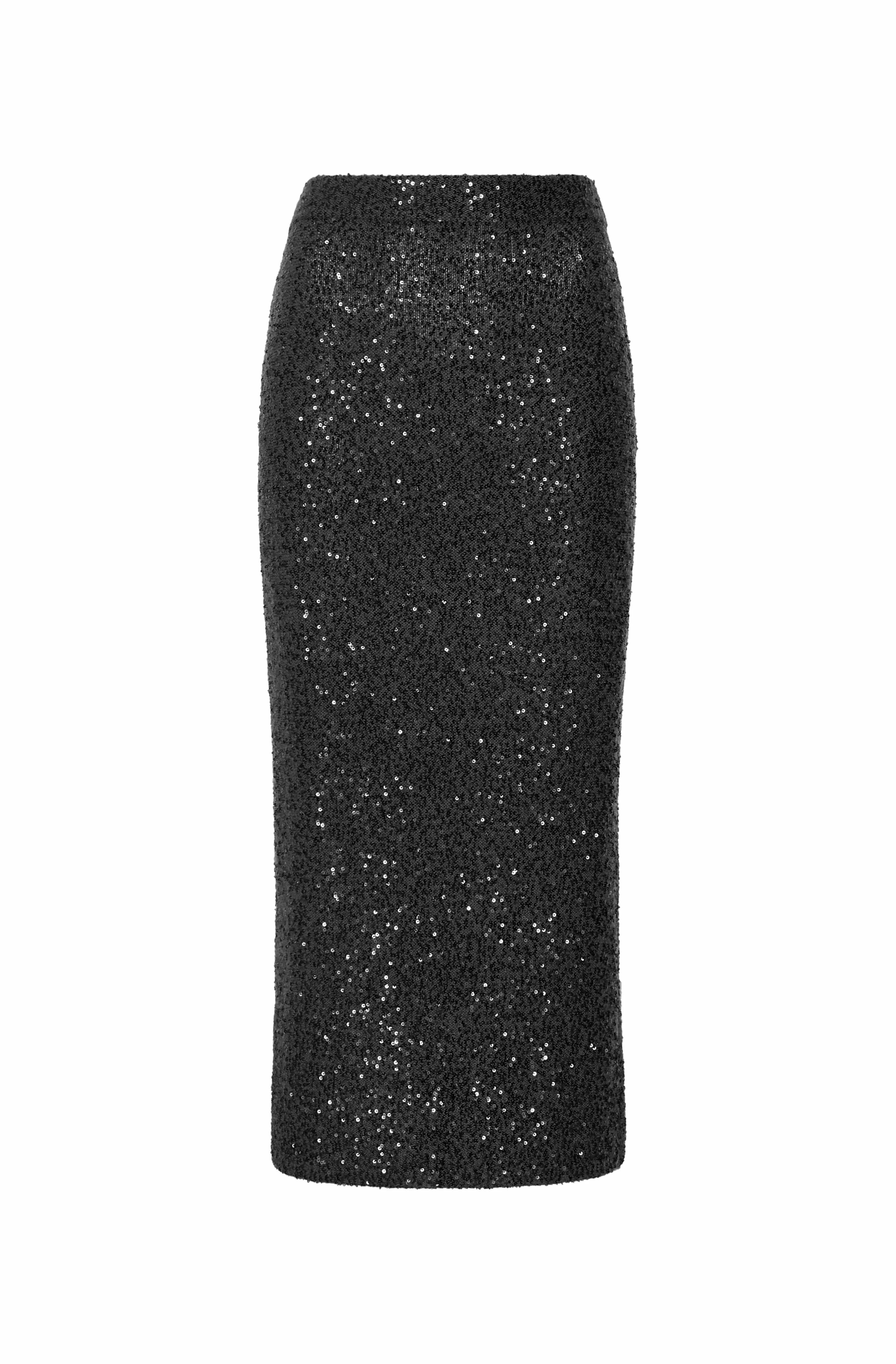 Sequin Cashmere Skirt - 1