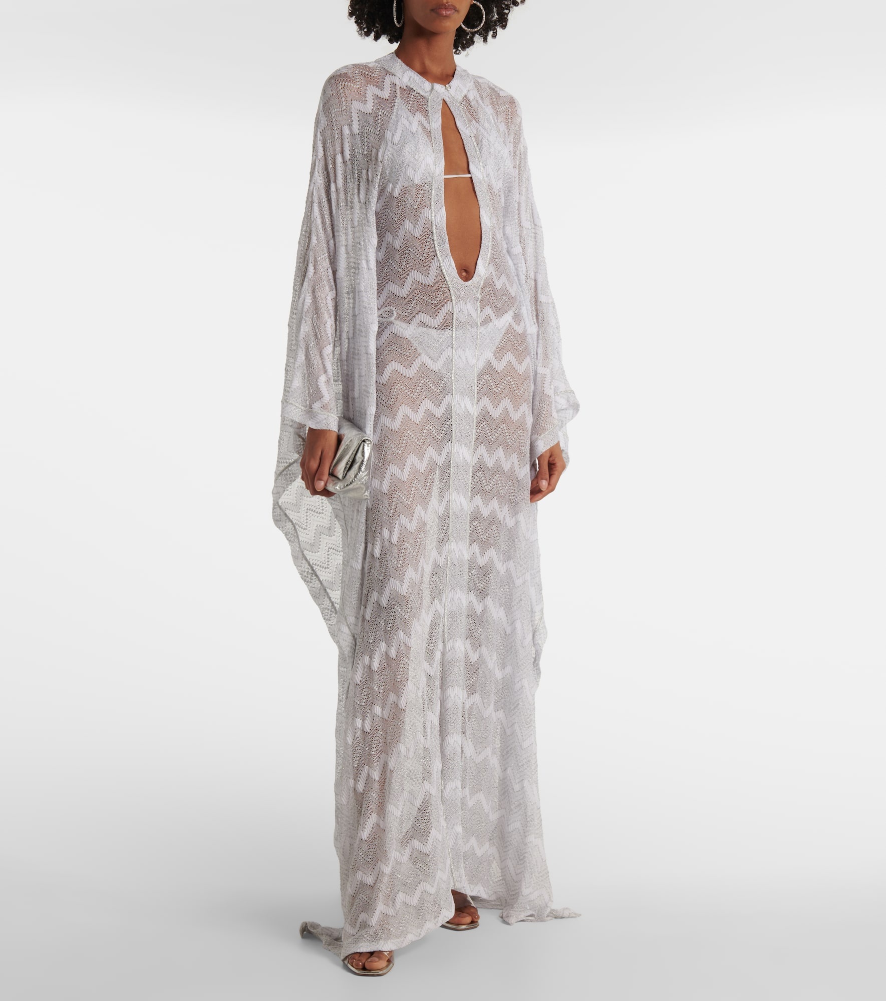 Zig Zag beach cover-up - 2