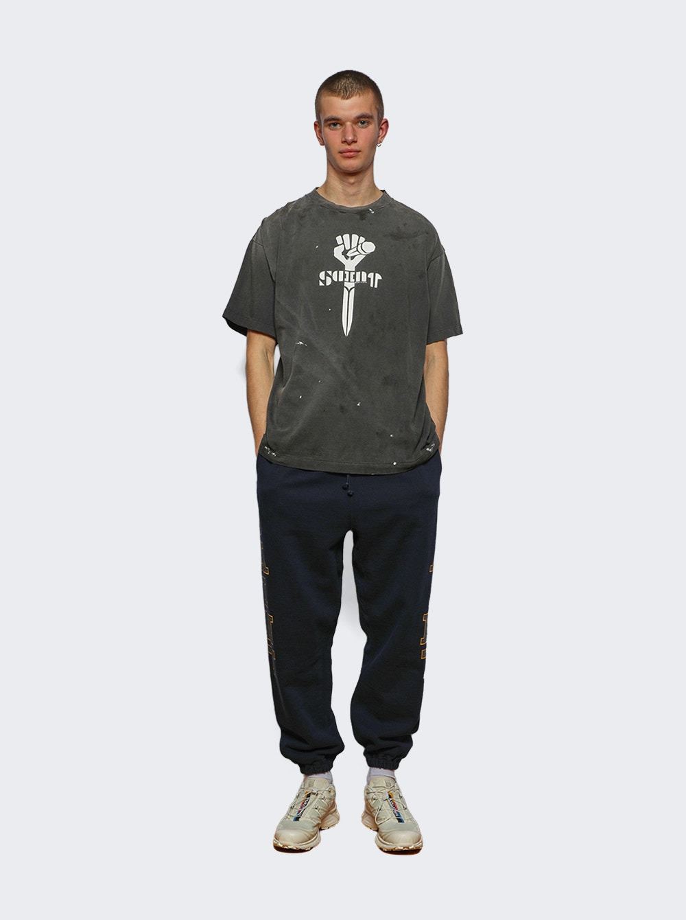 Fist Short Sleeve Tee Black - 6