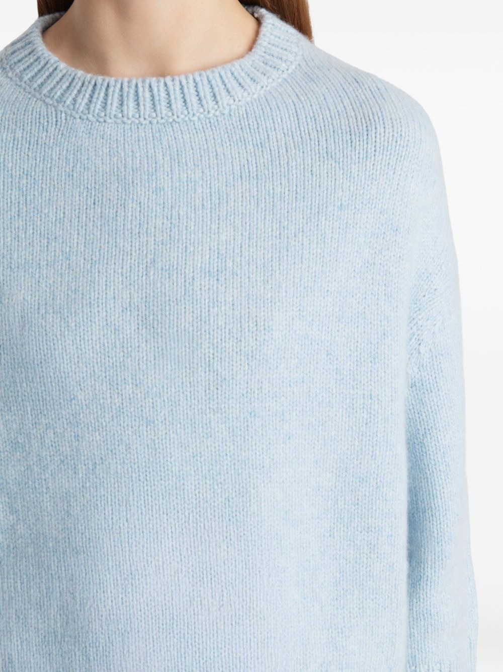 Sabina crew-neck cropped sweater - 5