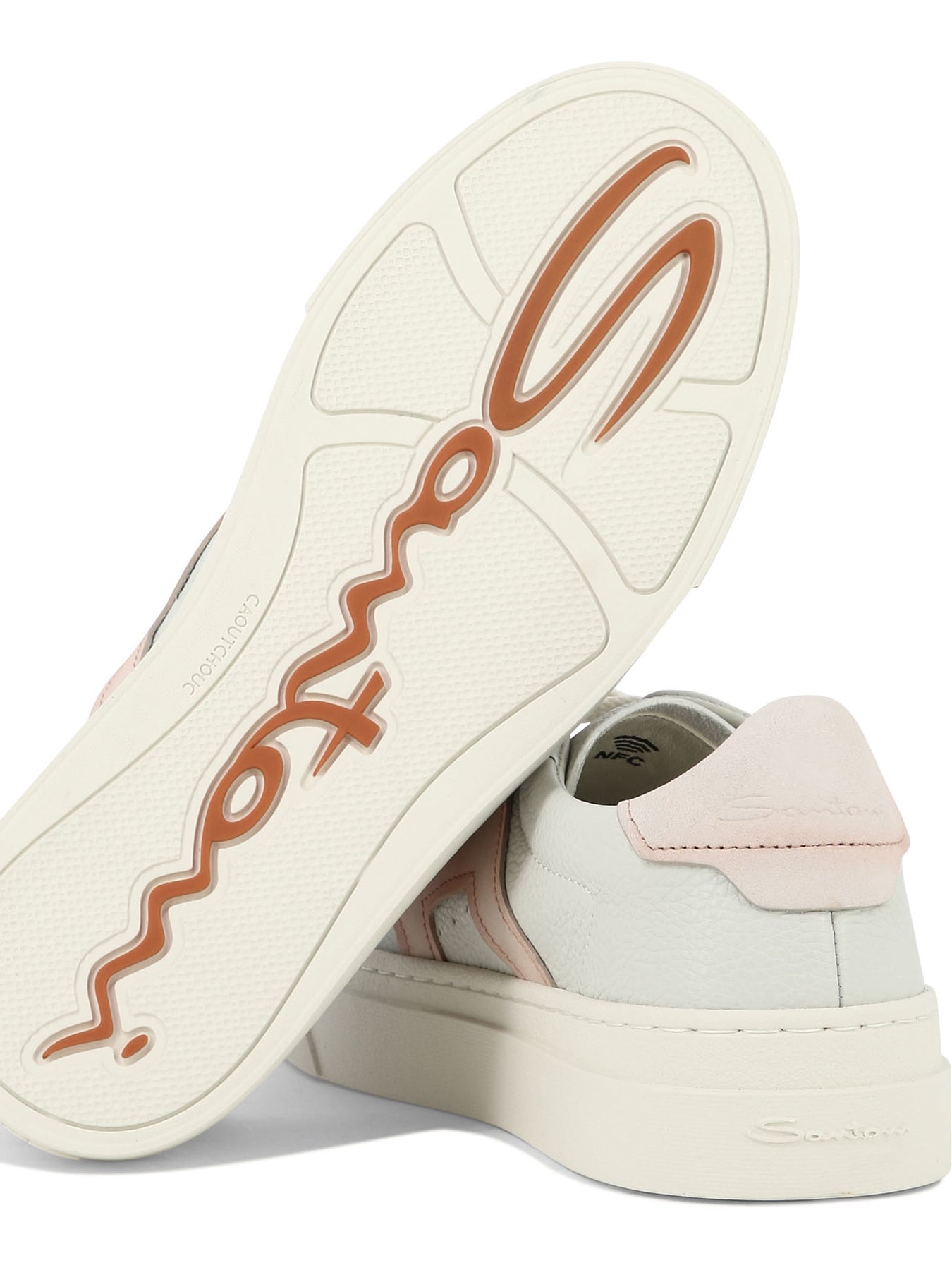 Double Buckle Sneakers & Slip-On White - 5