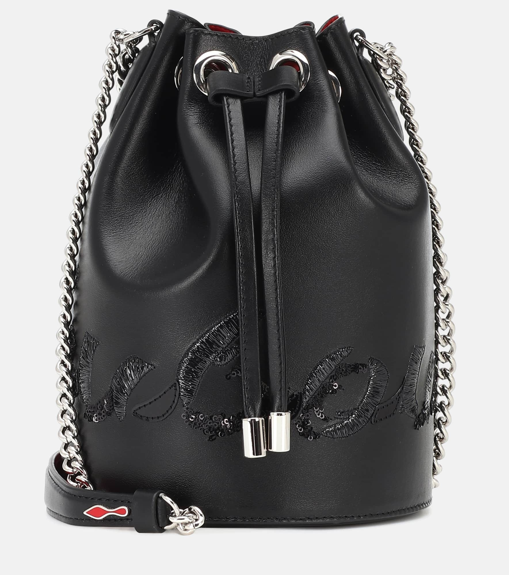 Marie Jane leather bucket bag - 1