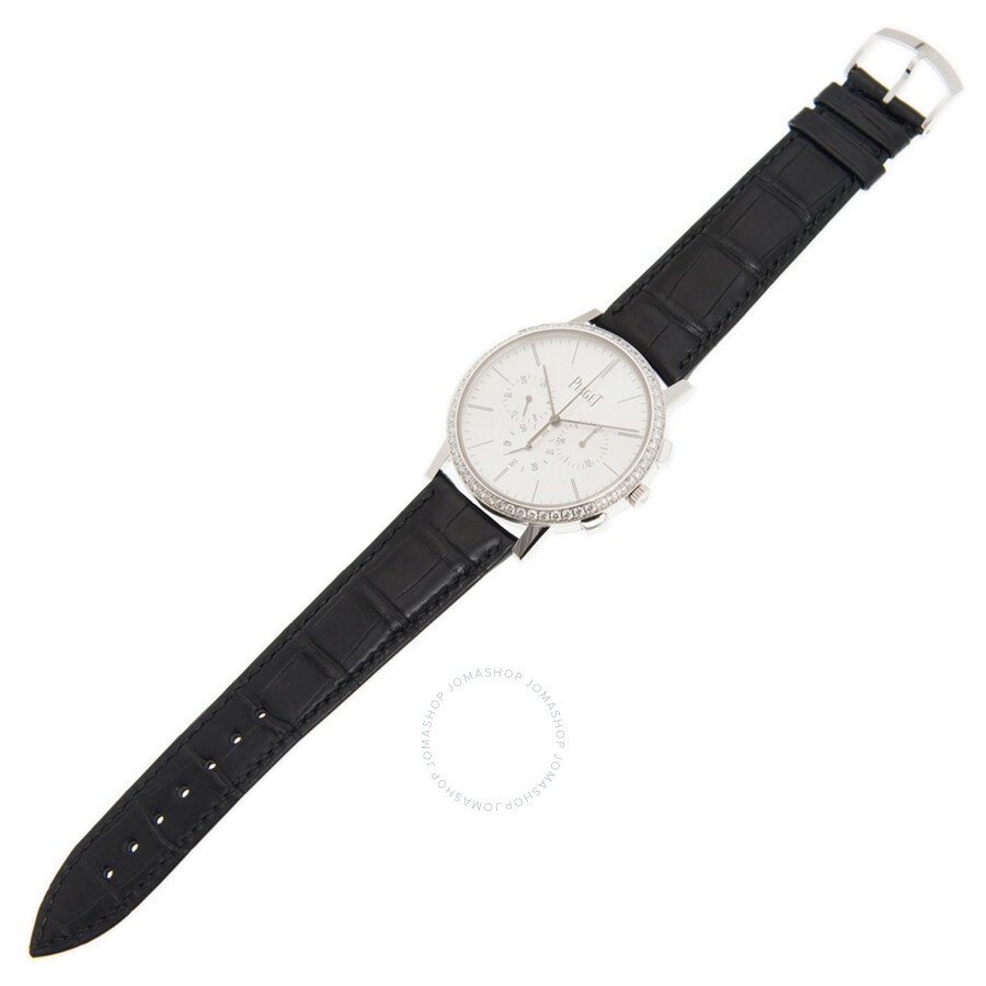 Piaget Altiplano Silver Dial 18K White Gold Diamond Men's Watch GOA40031 - 2