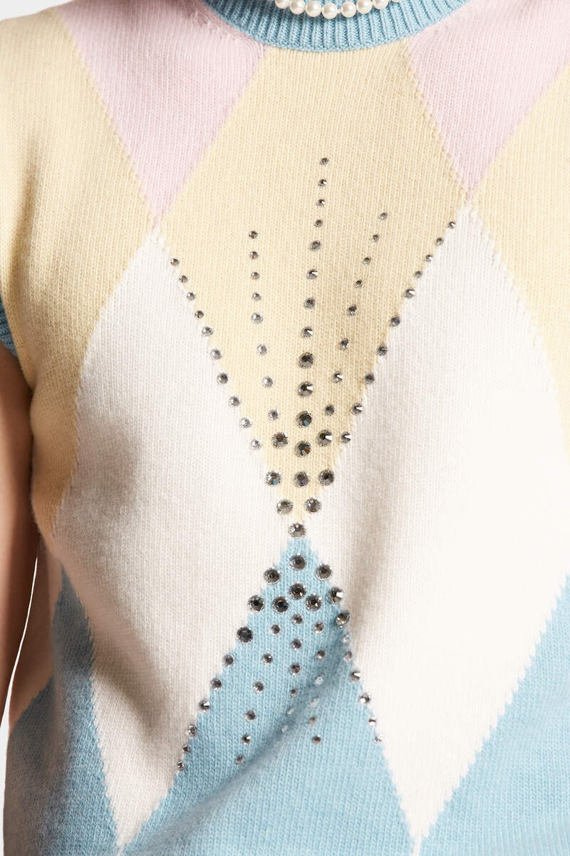 JACQUARDED COTTON VEST 7