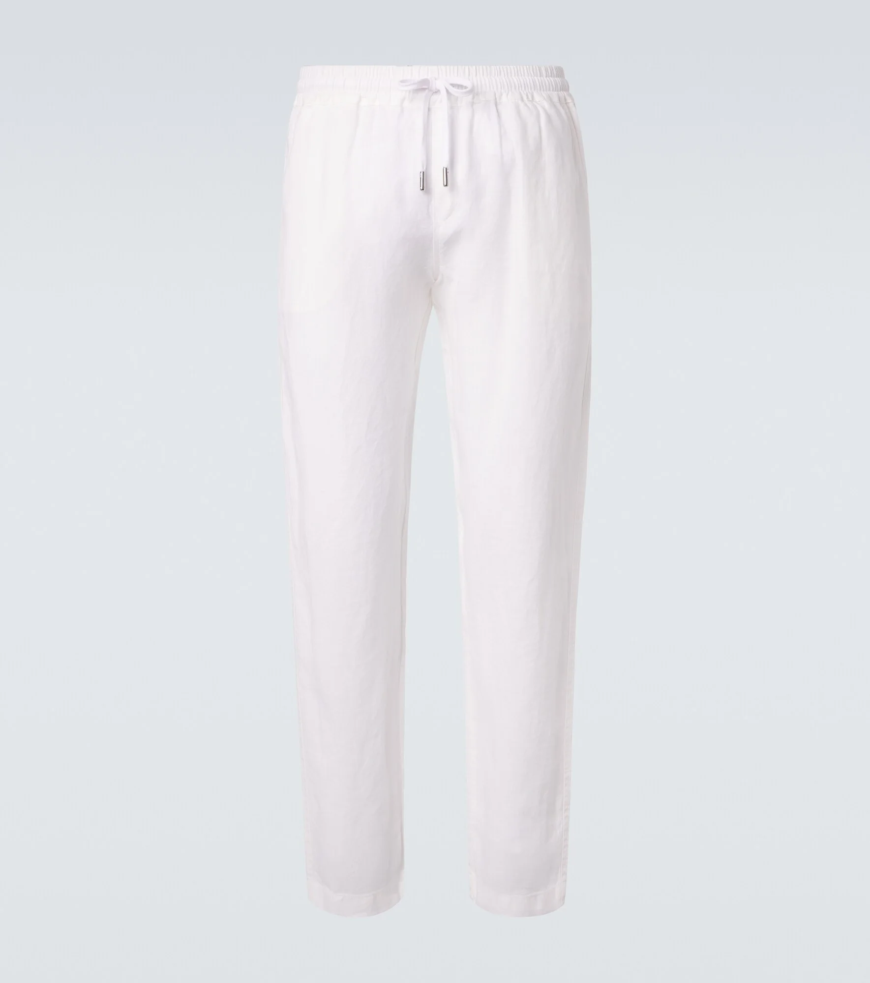 Linen straight pants - 1