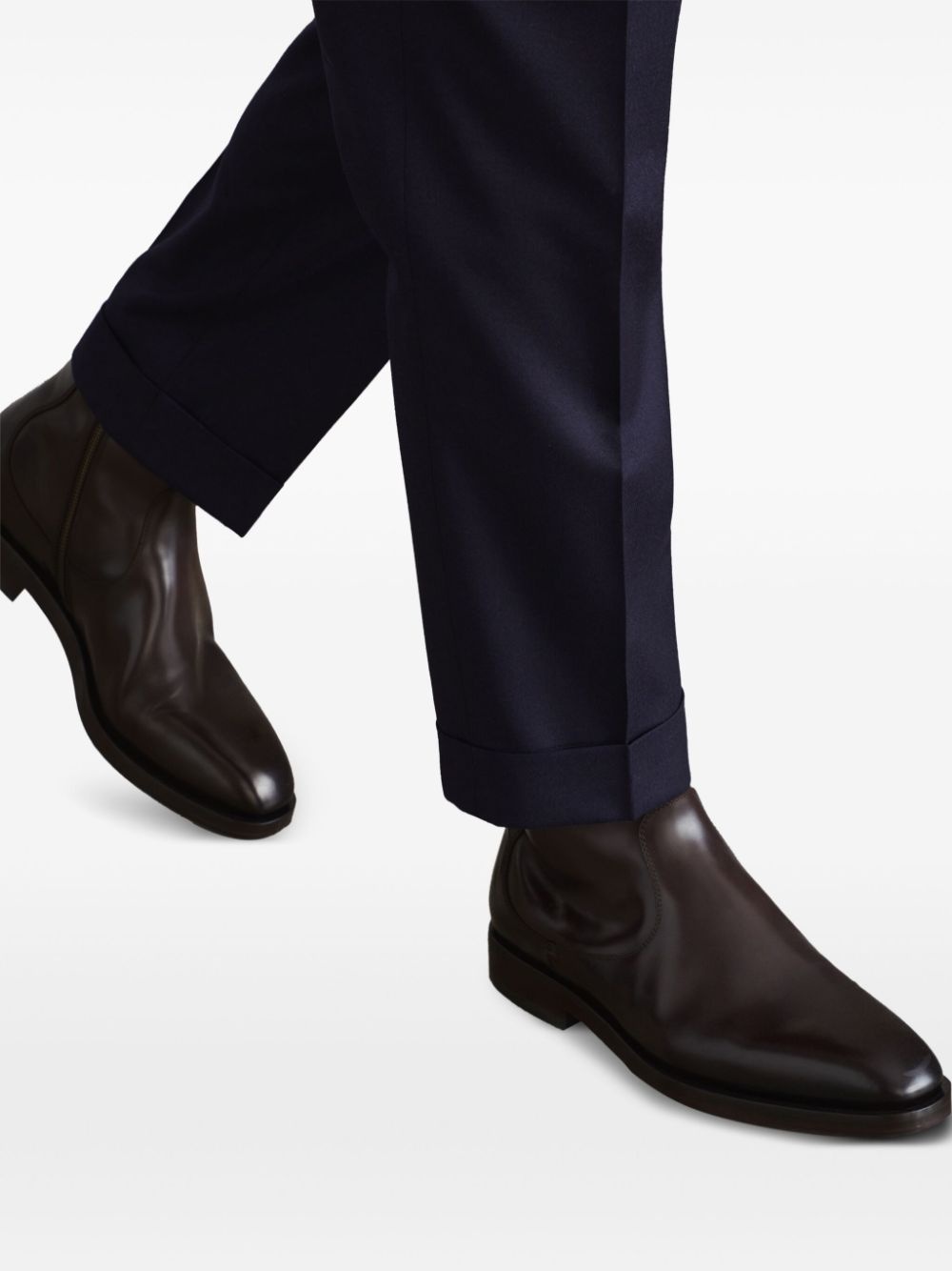 leather boots - 5