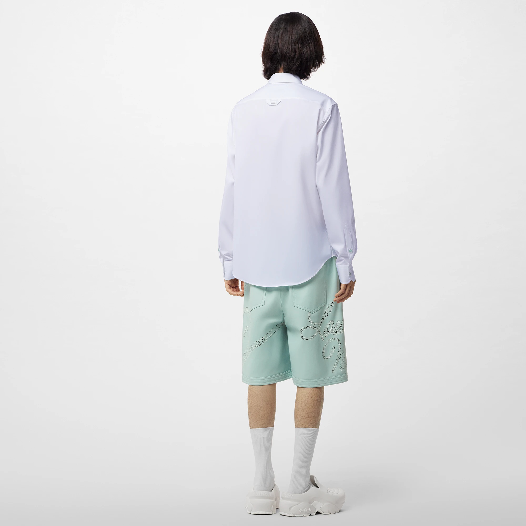 Long-Sleeved Cotton Shirt - 3