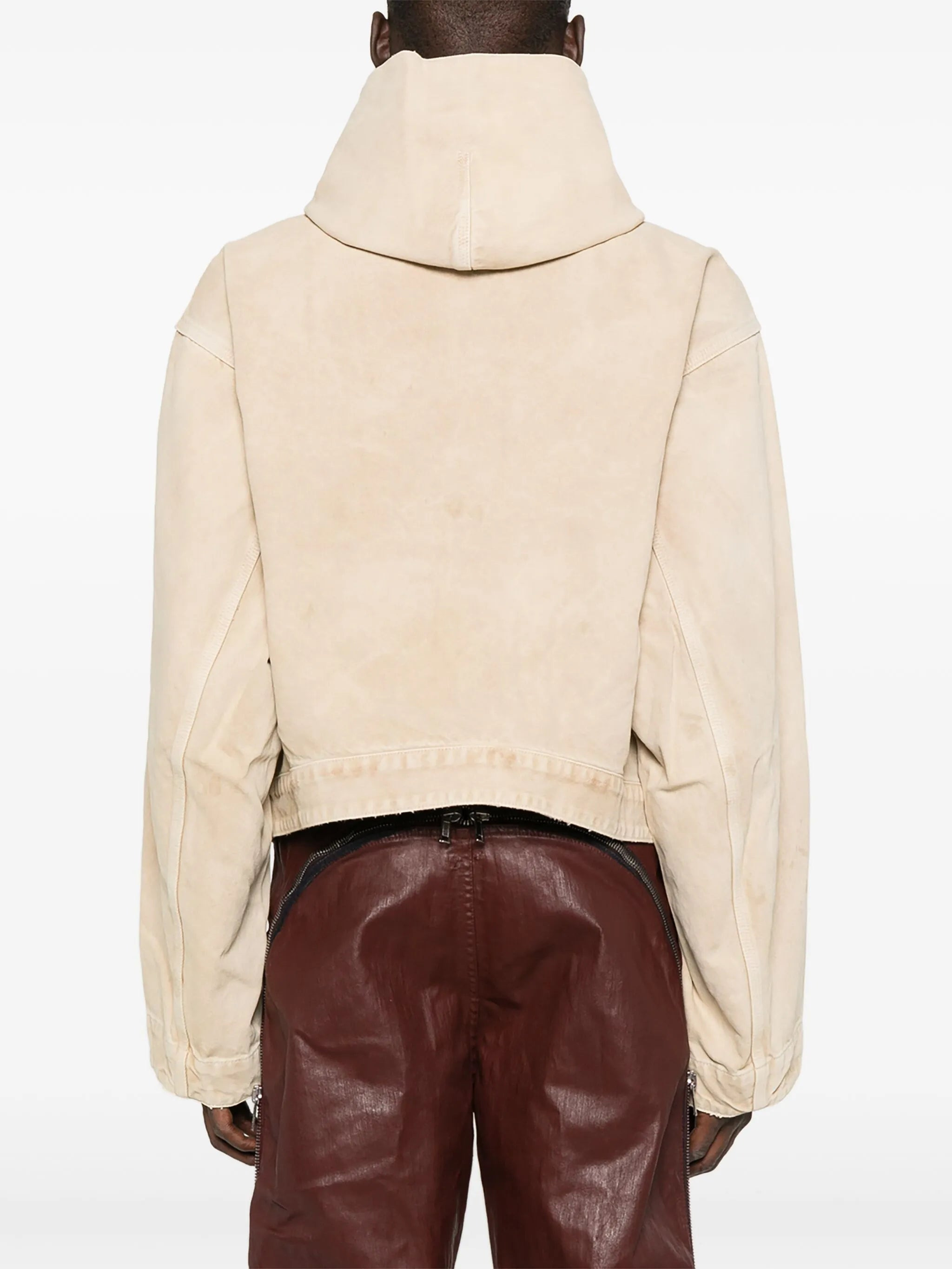 Balenciaga Denim Hooded Jacket - 5