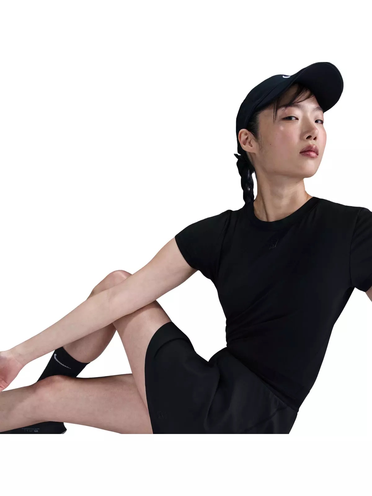 Women's Court Dri-Fit Advantage Ace Skirt-Black - 5
