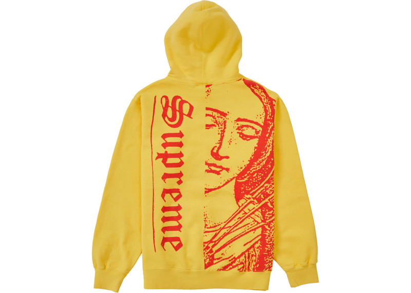 Supreme Supreme Mary Hooded Sweatshirt Pale Gold outlook