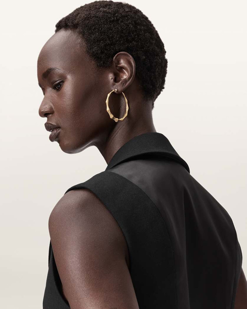 ALLSAINTS CLARA MEDIUM HOOP EARRINGS outlook