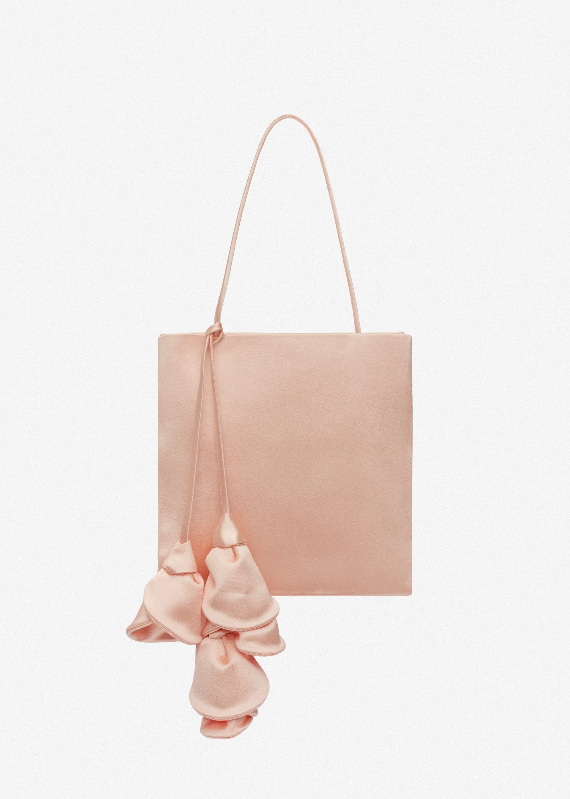 Julia bag in pink satin - 1