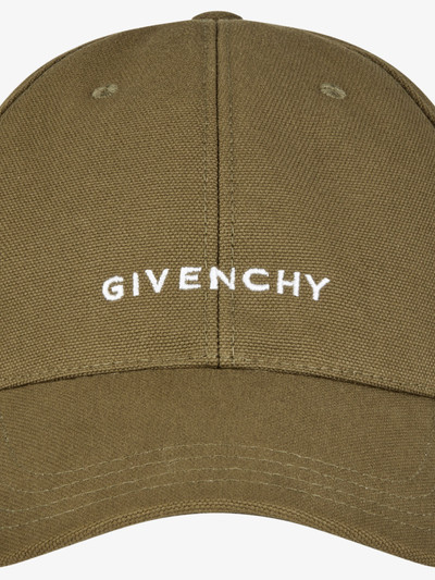 Givenchy GIVENCHY EMBROIDERED CAP IN RIP AND REPAIR COTTON outlook