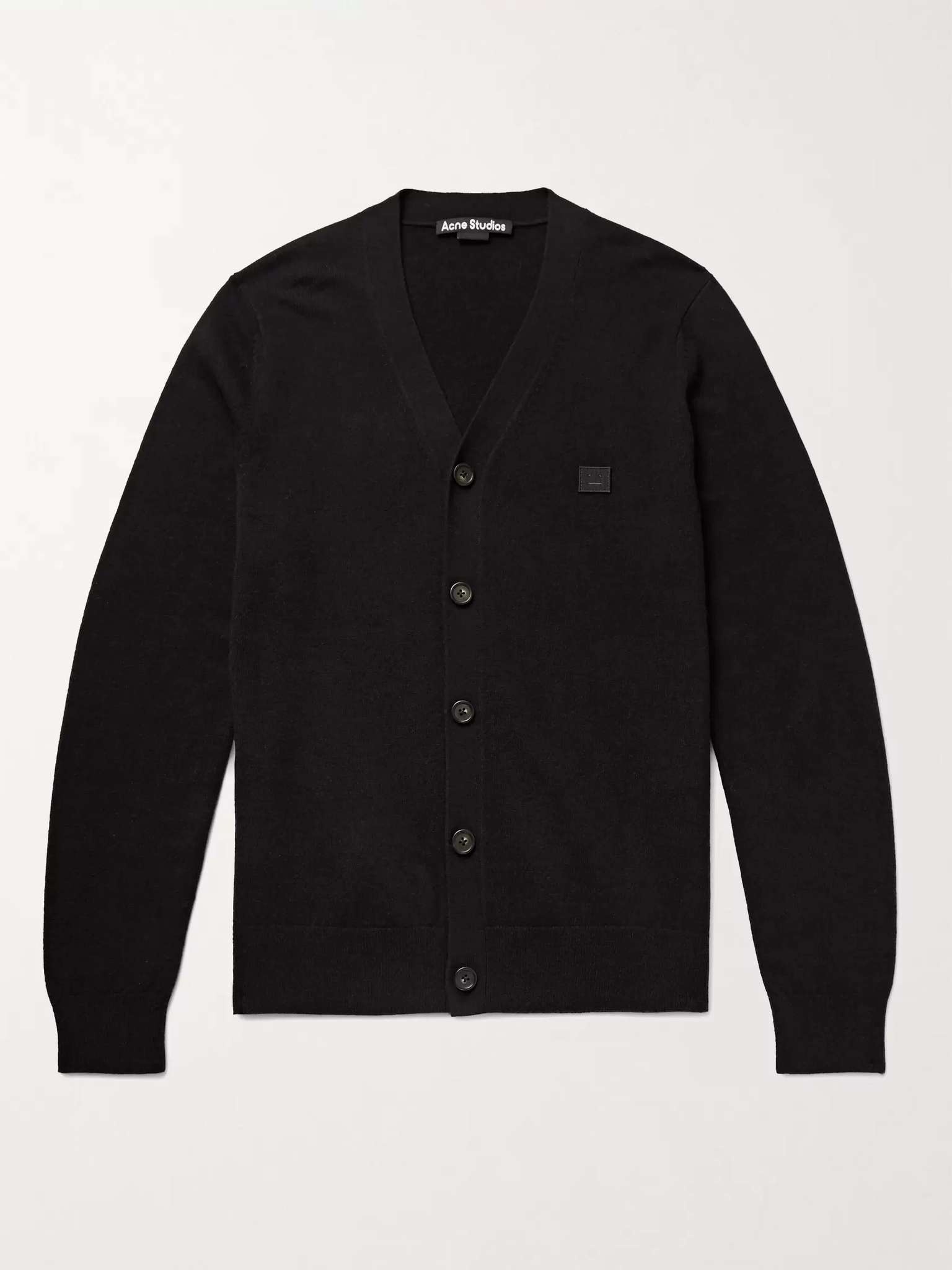 Keve Logo-Appliquéd Wool Cardigan - 1