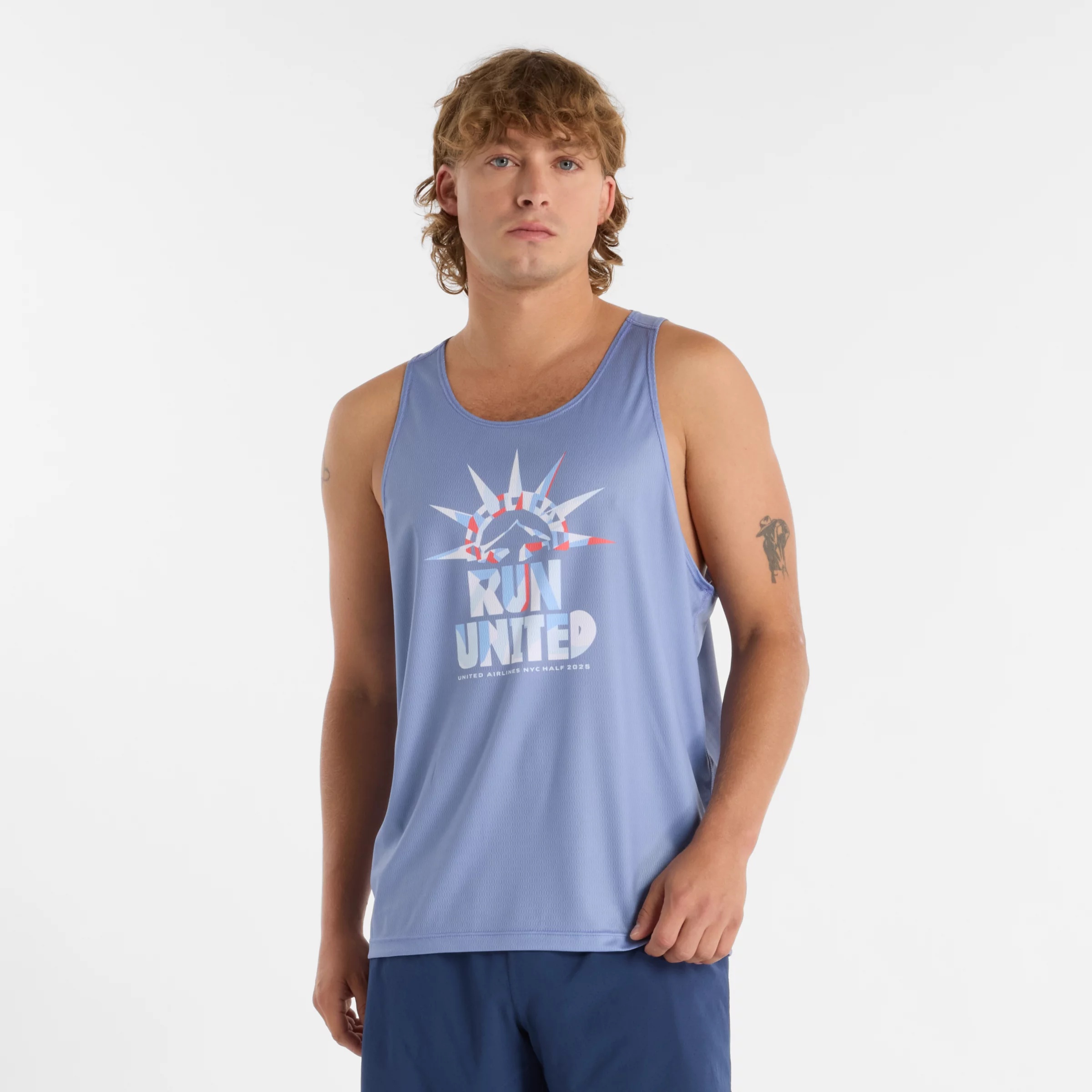 Men's United Airlines NYC Half Run Singlet - 1