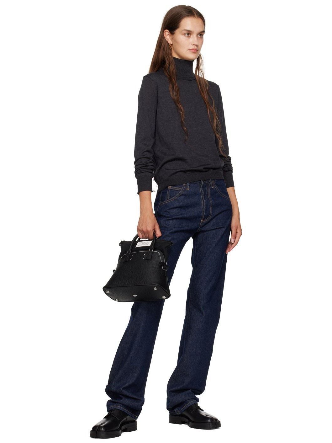 Blue Five-Pocket Jeans - 4