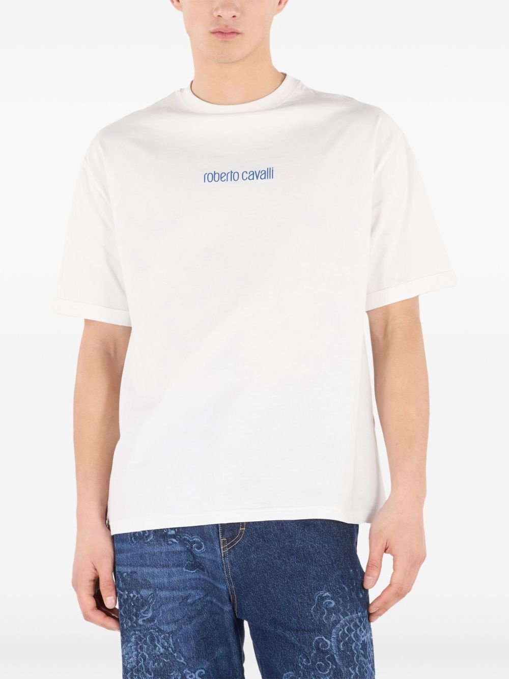 logo-print T-shirt - 3