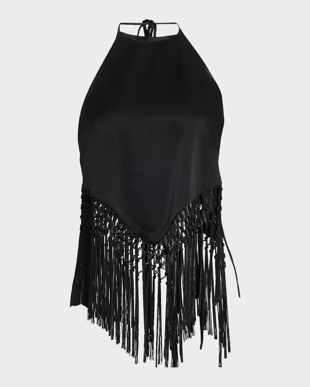 Greta Handkerchief Fringe Top - 1