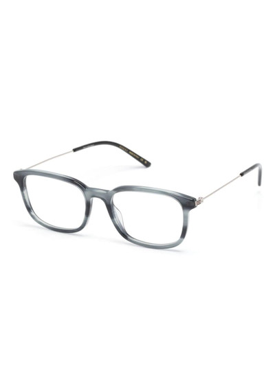 GUCCI tortoiseshell square-frame glasses outlook