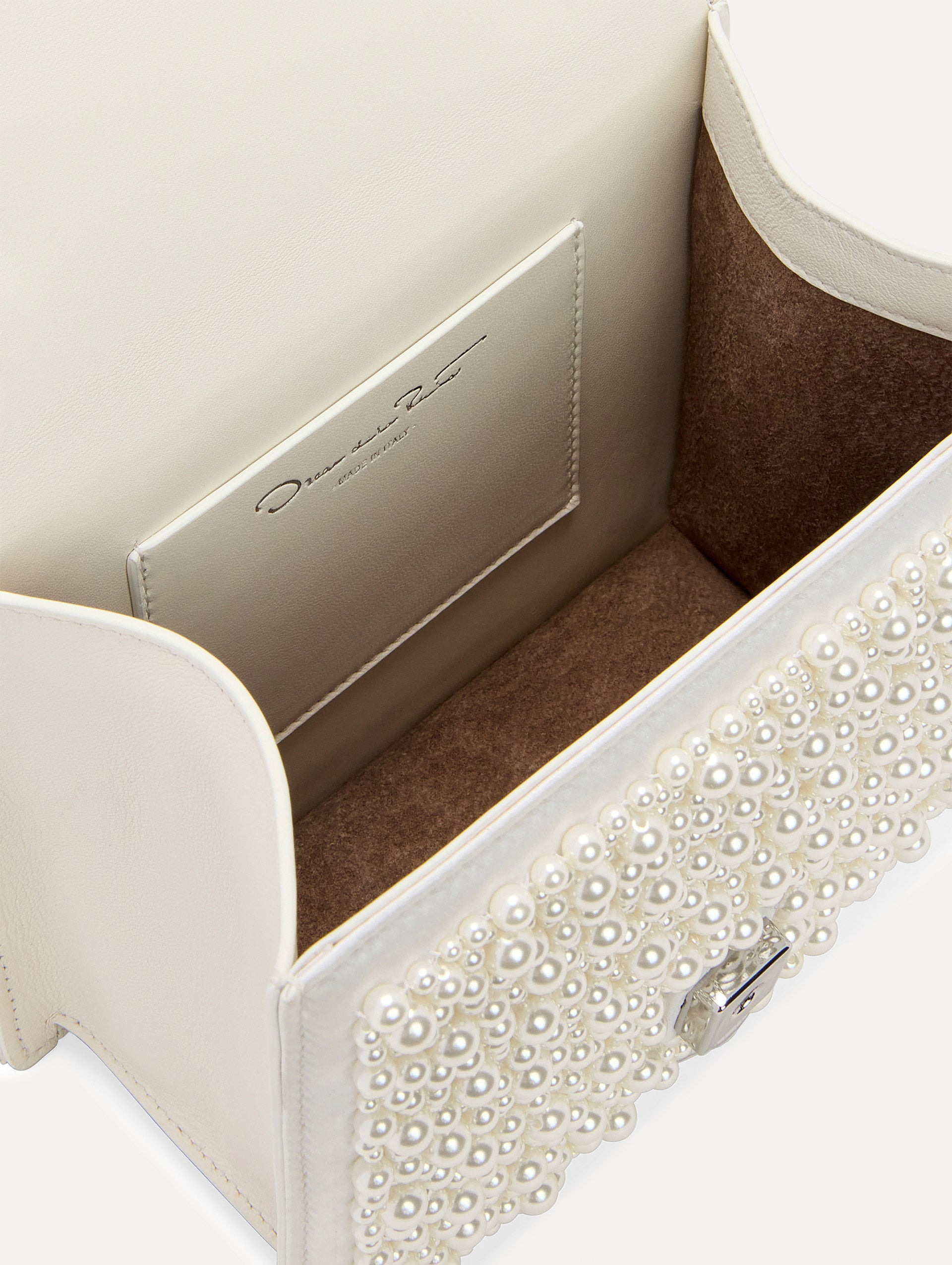 PEARL EMBROIDERED MINI TRO BAG - 5