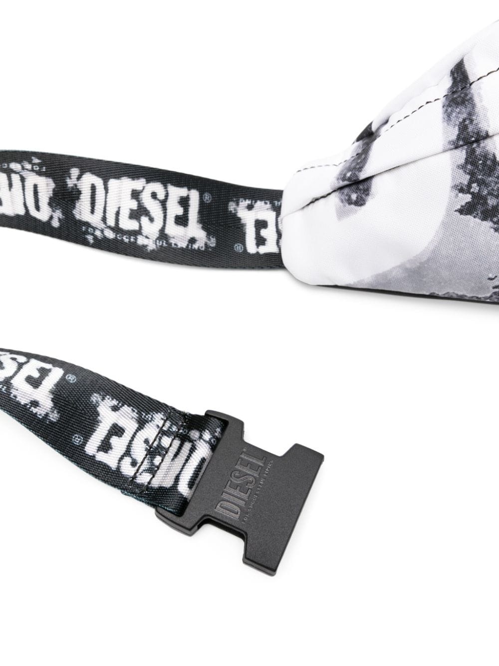 Rave logo-print belt bag - 4