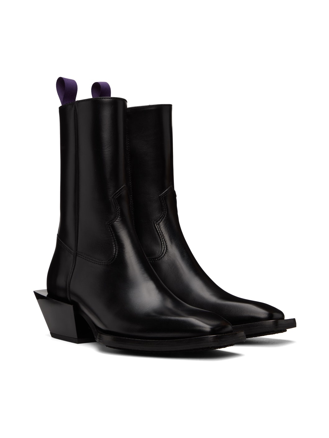 Black Luciano Boots