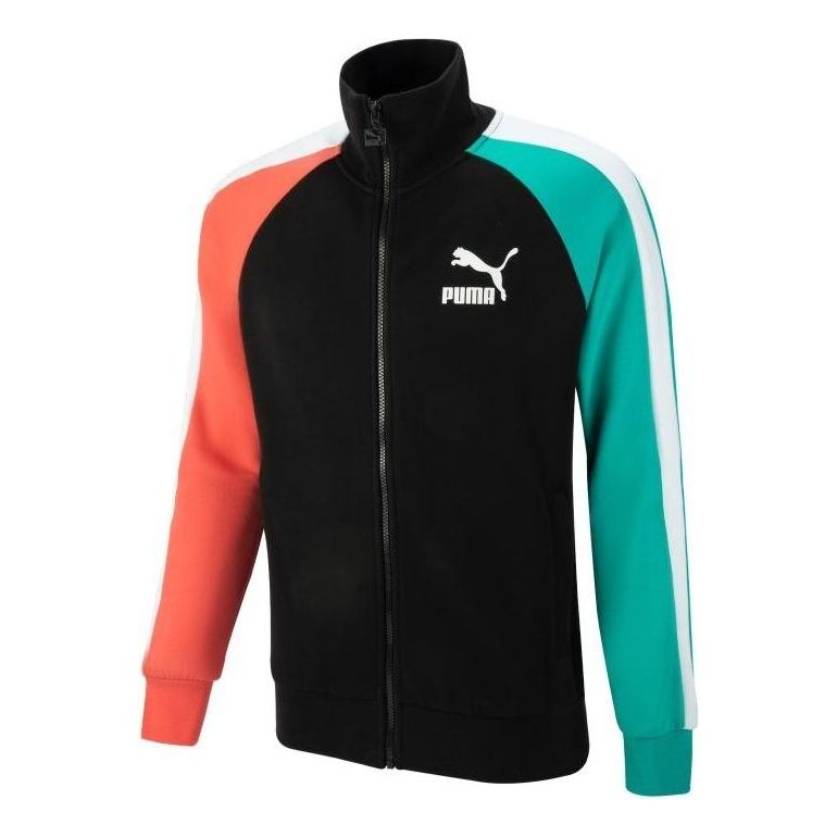 PUMA Iconic T7 Track Jacket DK 'Black Blue Red' 531377-94 - 1