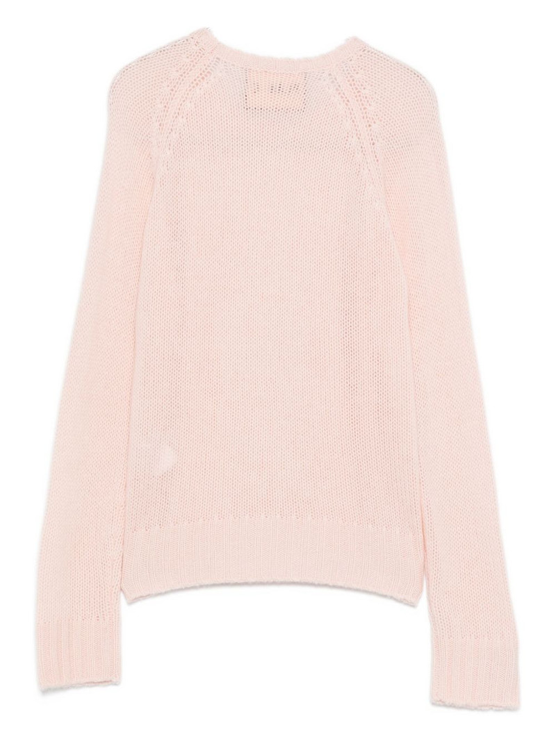 Plan C crew-neck sweater outlook