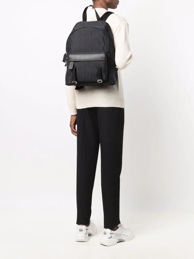 Valentino VLTN Times logo-jacquard backpack outlook